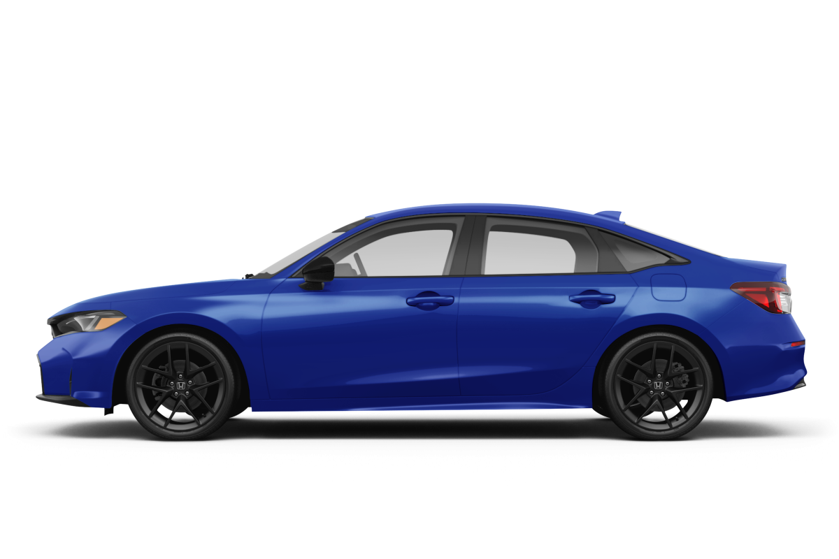 Honda Civic - Side view Honda Civic - Side view
